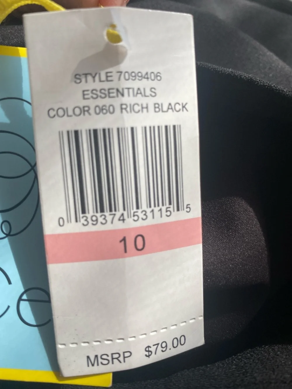 CeCe size 10 black NWT lined skirt - Picture 5 of 5